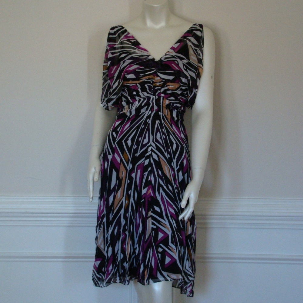 DIANE von FURSTENBERG SORAYA COTTON CLUB DRESS - 8